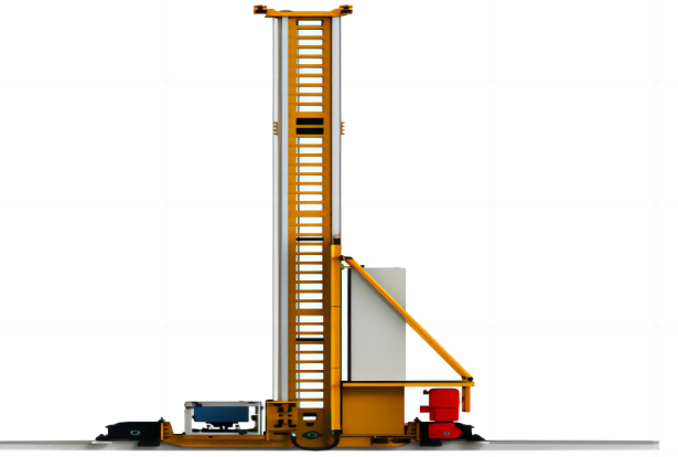 What is the load capacity of a stacker and how high can it lift?