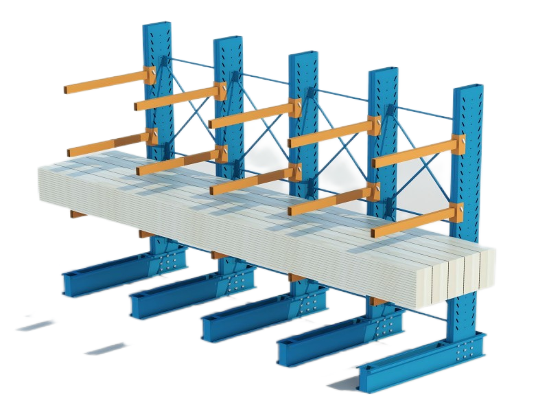 Heavy Duty Cantilever Rack Warehouse Storage System -Kingmore